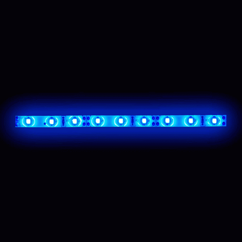 5050 Blue Light Strip - 5 Meter, 60 LED, Retail - H-B550