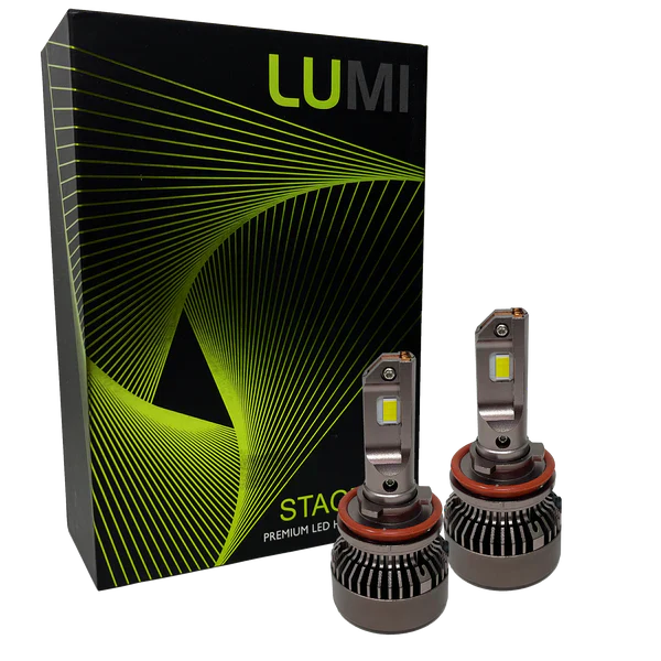 LUMI Stage 3 H11 LED Headlight Bulbs - LUMI STG3 H11