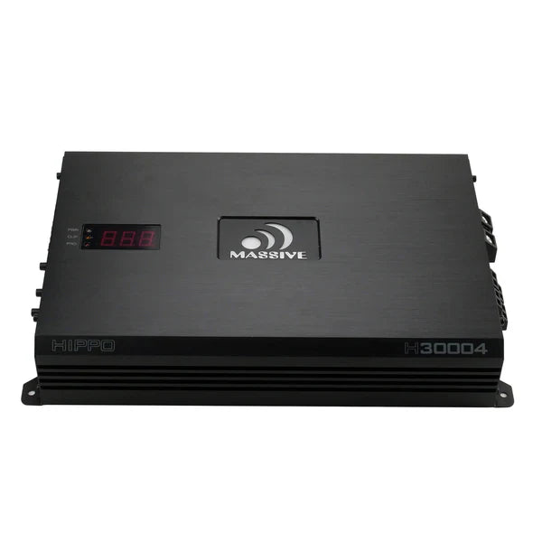 Massive audio H30004 - 500 Watts RMS x 4 @ 4 Ohm 4 Channel Amplifier