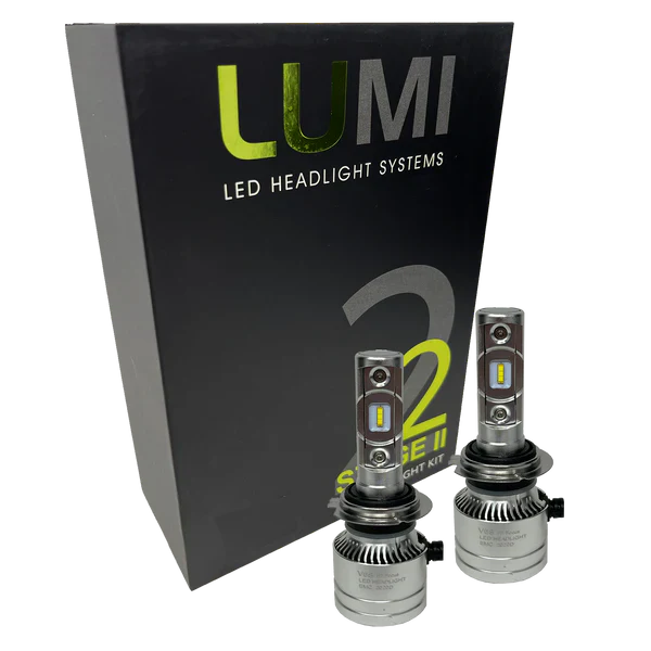 LUMI Stage 2 H7 LED Headlight Bulbs