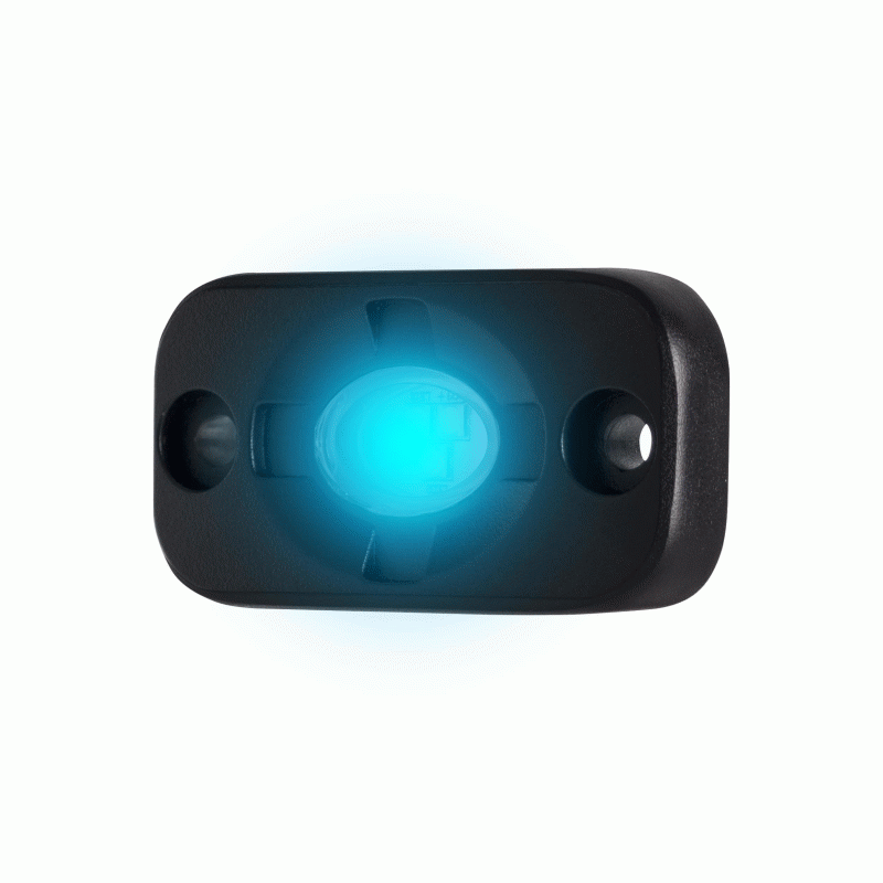 Blue Auxiliary Lighting Pod - 1.5x3 Inch, 3 LED - HE-TL1B