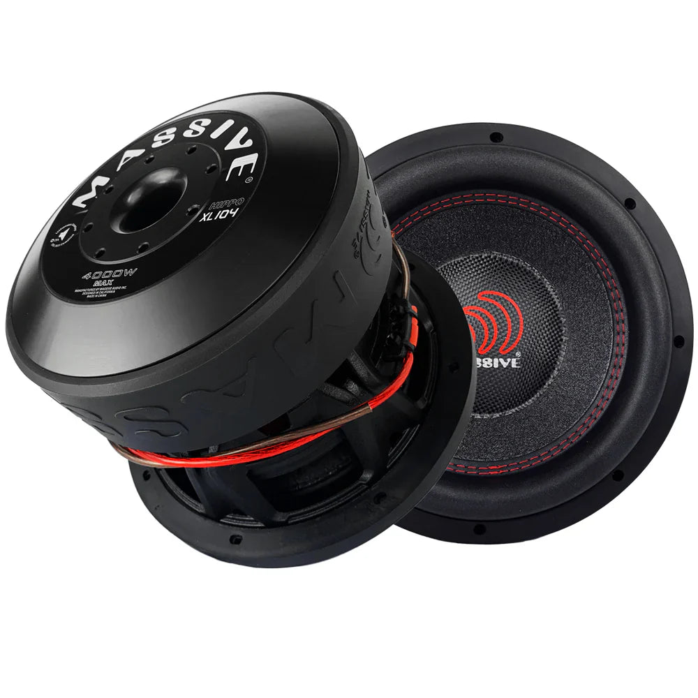 New Massive Audio HIPPO XL 104 2000 Watt RMS 10