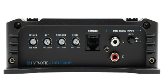 Hypnotic HX1200.4 : Class D 4-Channel Amplifier