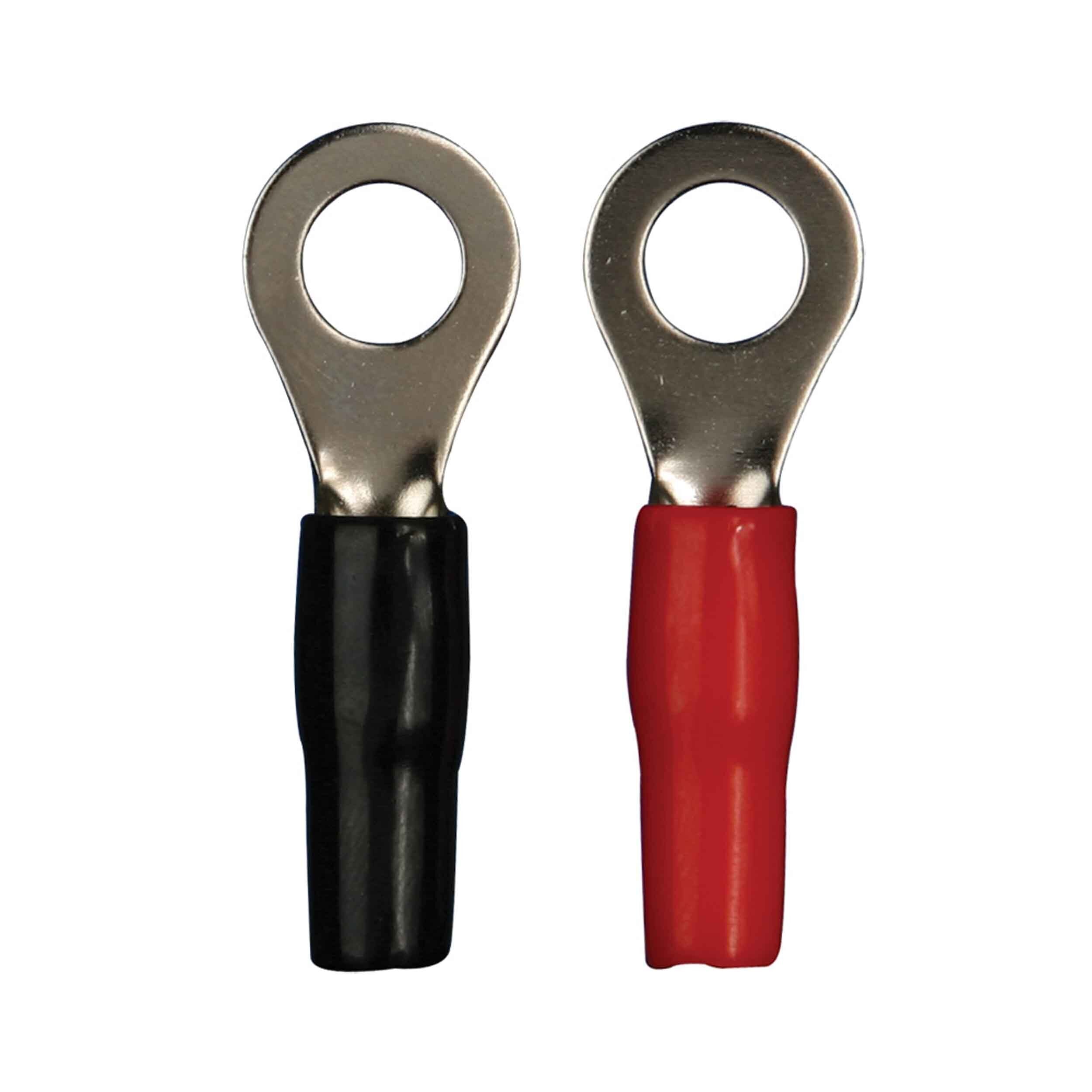 Install bay IB1GNRT-50 Nickel Ring Terminal 1 Gauge 5/16 inch - Package of 50
