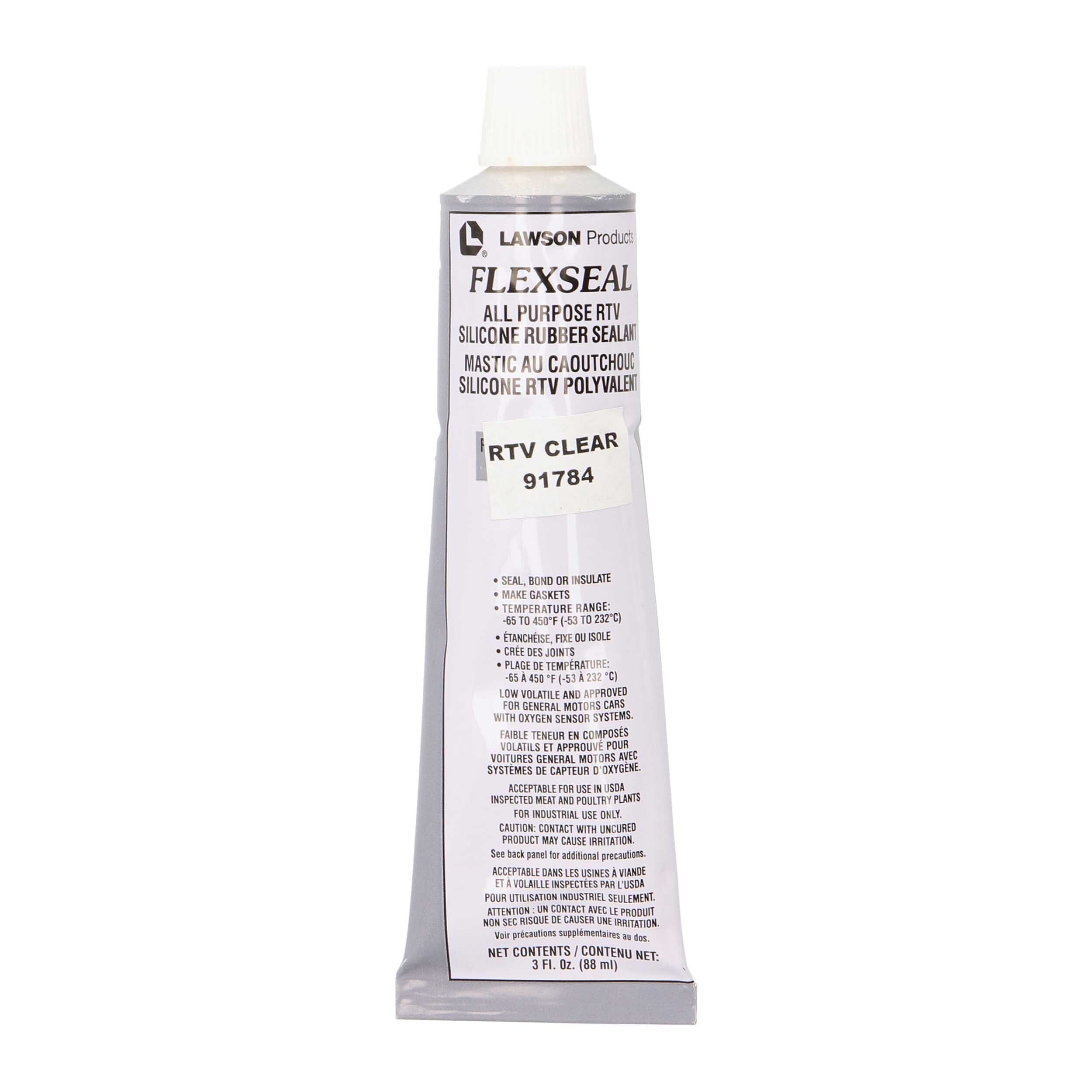 Install bay IB91784 FLEXSEAL RTV Silicone Sealant - Clear 3Oz