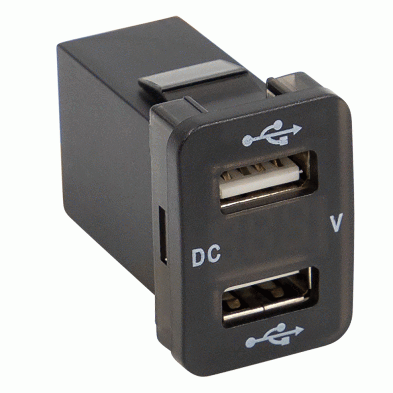 IBR106 Dual 2.1A USB For Toyota W/Volt 2003-2015