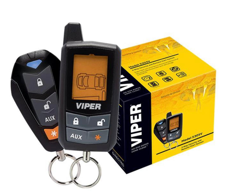 Viper 5305V Enhanced LCD 2-Way Security and Remote Start System Car Alarm