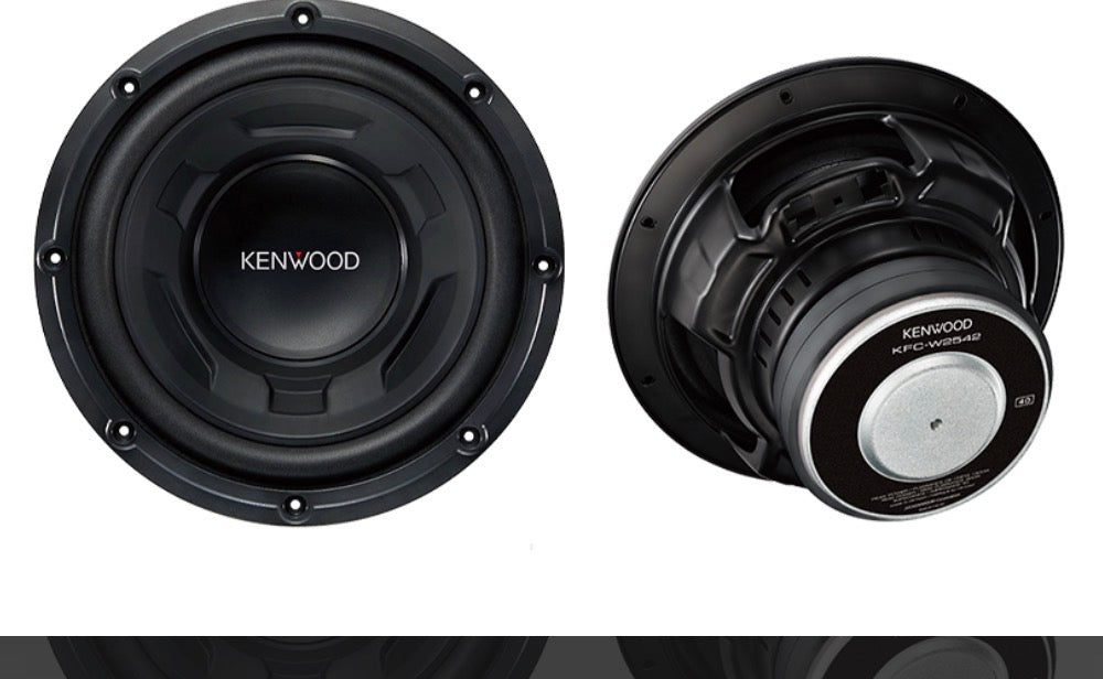 Kenwood KFC-W3042 12” Subwoofer – 300W RMS Single 4-Ohm Deep Bass Car Audio Speaker
