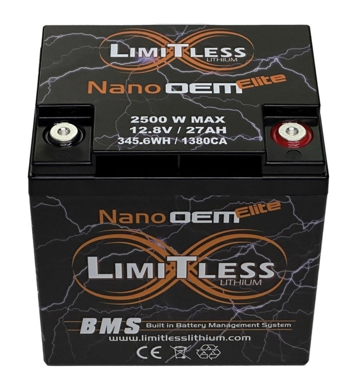 Limitless Lithium NANO-OEM-27AH ELITE – Massive Power in a Compact OEM Size