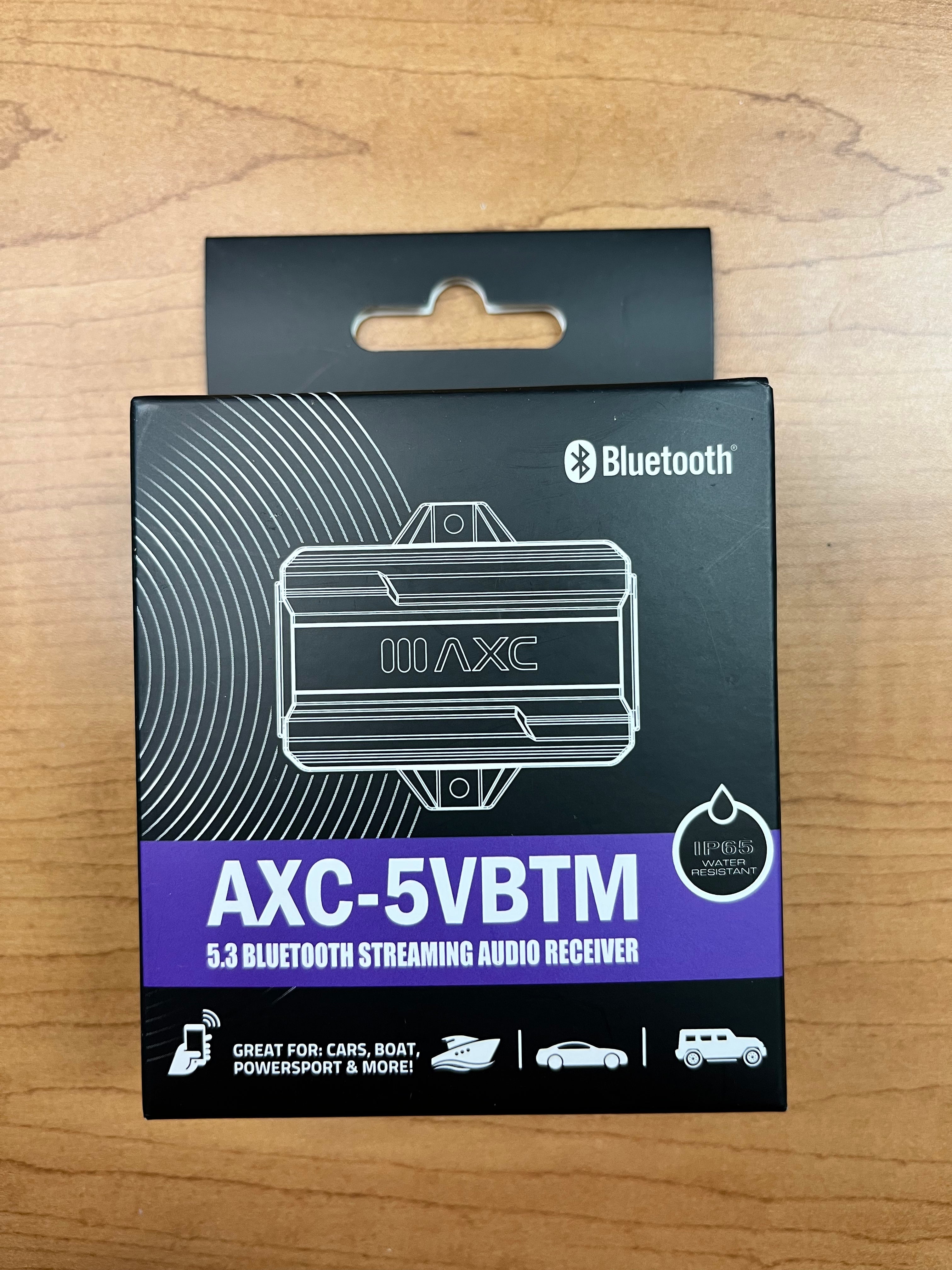 Audio Xtreame code AXC-5VBTM Streaming Audio Receiver (Works with android and iPhone)