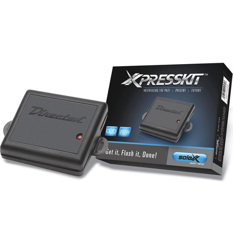 XpressKit XK09 Interfaces with the factory door lock, alarm controls, and remote start on select 1989-up vehicles