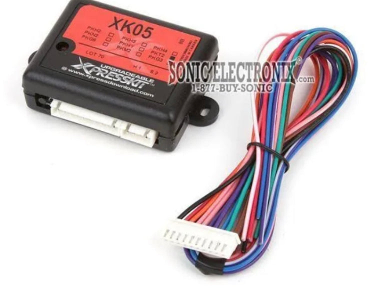 XpressKit XK05 Pre-loaded data interface allows remote start in select Toyota and Lexus vehicles