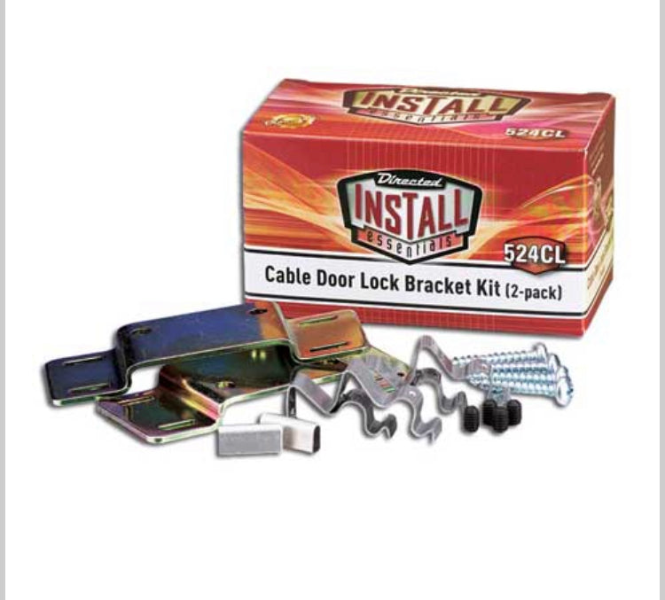 DIRECTED 524CL INSTALL ESSENTIALS CABLE LOCK BRACKET KIT