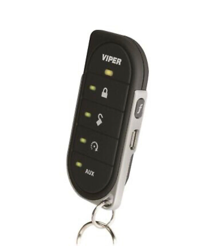 Viper D9857V 2-Way, 4-Button LED Remote Start System with Bypass (4806V)