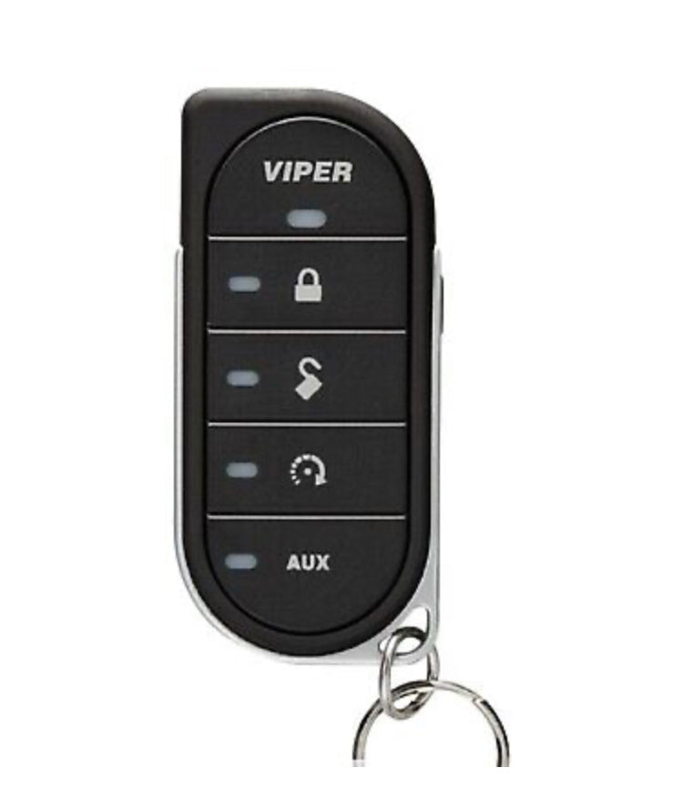 Viper D9857V 2-Way, 4-Button LED Remote Start System with Bypass (4806V)