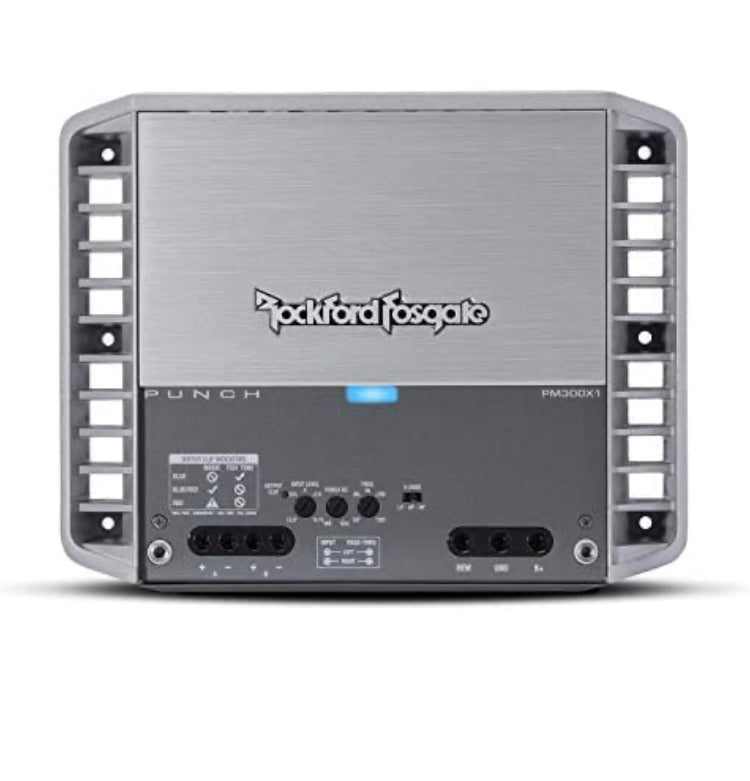 Rockford Fosgate PM300X1 Punch Marine 300 Watt Full-Range Mono Amplifier