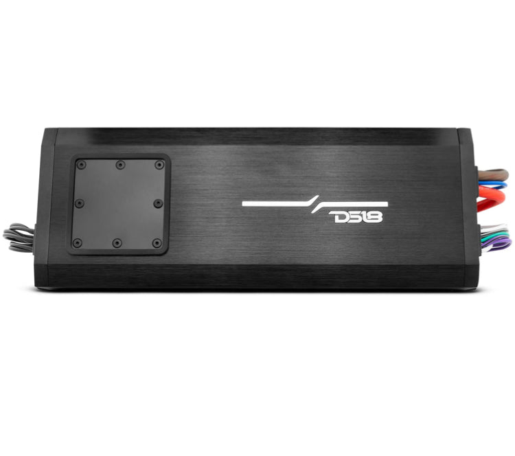 DS18 HYDRO NXL-X1200.5D 5-Channel Marine Waterproof Amplifier - Class D Full-Range @ 2 Ohms 500x1 RMS 2800 Watts