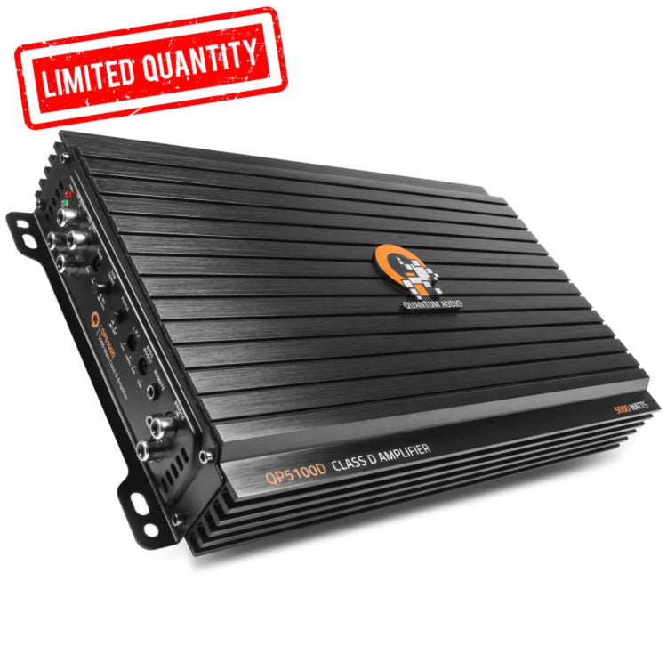 Quantum QP6100.1D - Class D Monoblock Amplifier / 6000 Watts