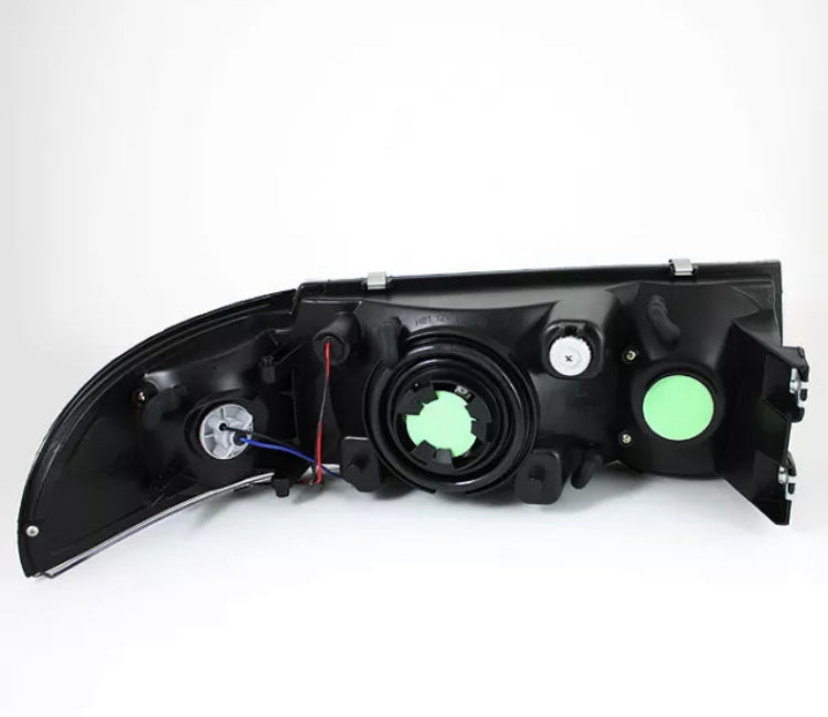 1991 - 1996 Chevrolet Caprice Headlights with RGB Color Changing Halos Pre-Built Headlights Assemby