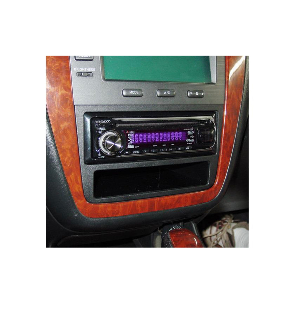 Metra 99-7866 Dash Kit Fits select 2001-2006 Acura MDX models — single-DIN radios (Black)
