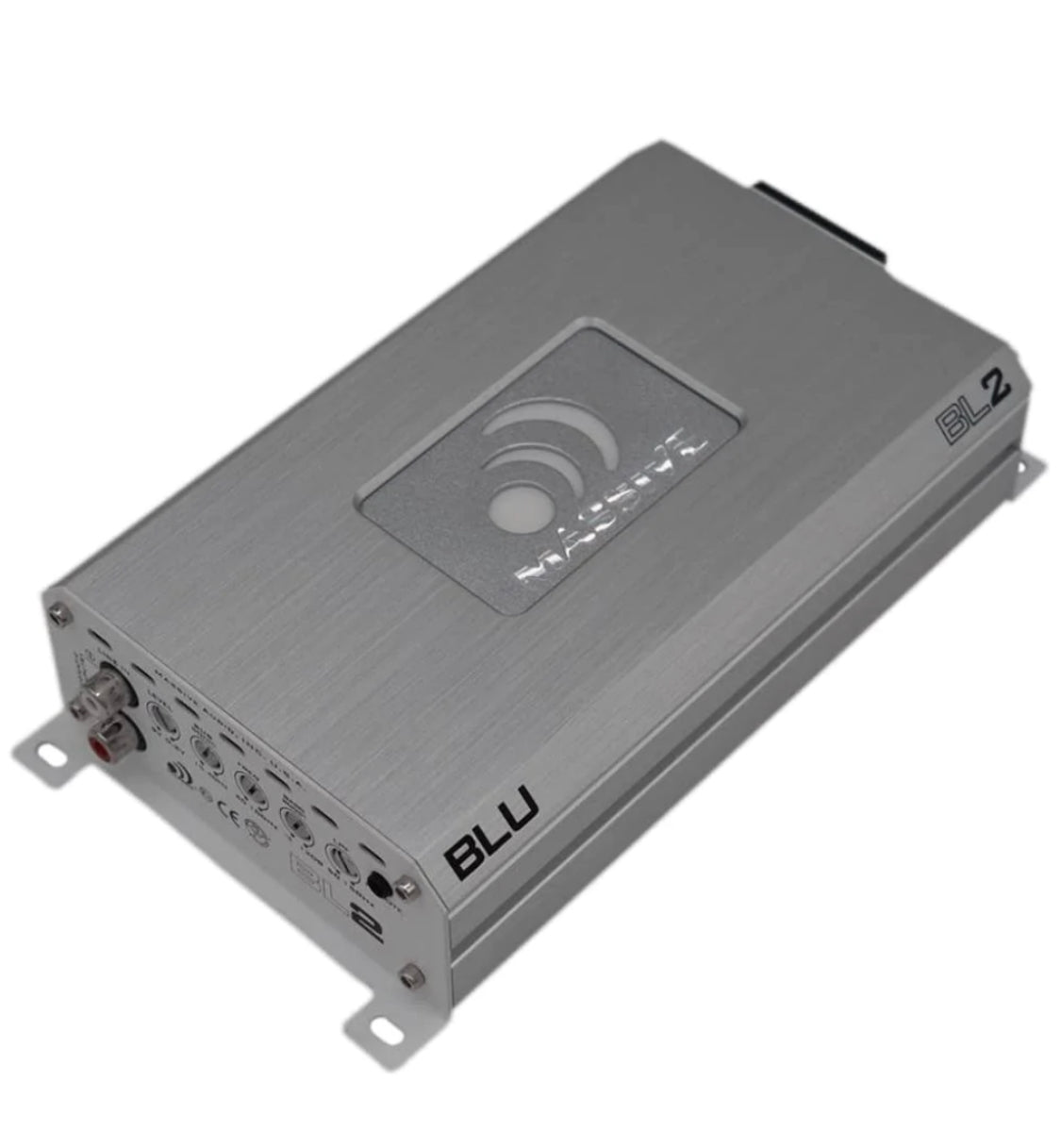 Massive Audio BL2-M 1600 Watts Max 1 Ohm Monoblock Nano BLU Marine Amplifier