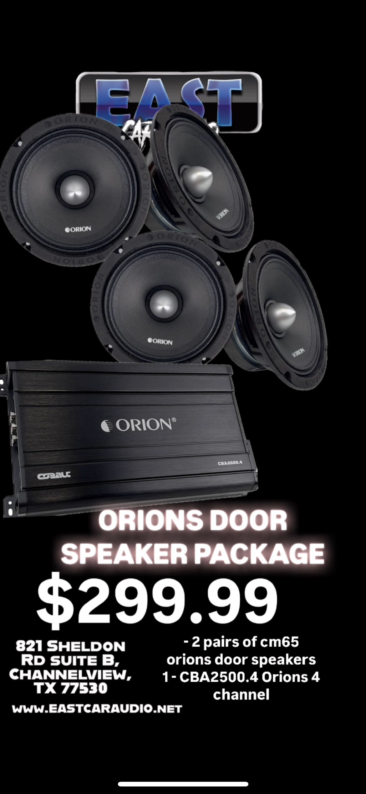 ECA ORION Voice Combo! Be heard a block away takuache Special!