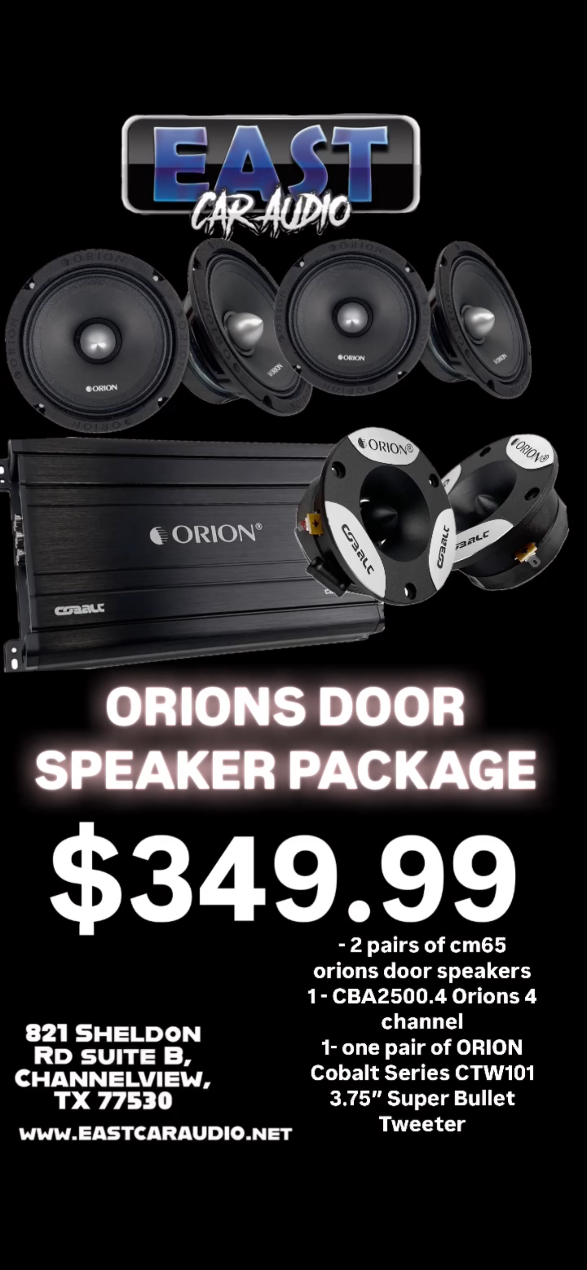 ECA ORION Voice Combo! Be heard a block away takuache Special!