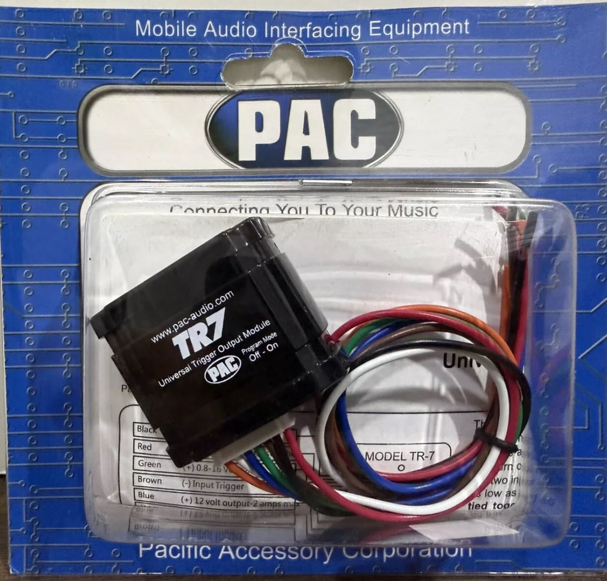 PAC TR-7 Universal Trigger Output Module for Video Bypass