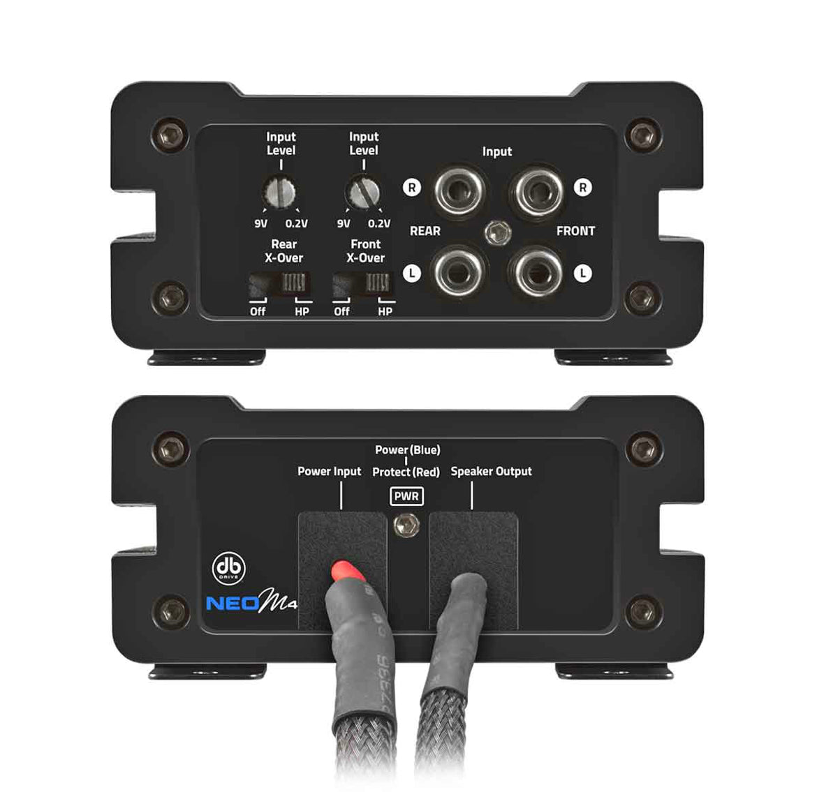 db drive NEOM4 - Marine 4 Channel Full Range Class D Amplifier