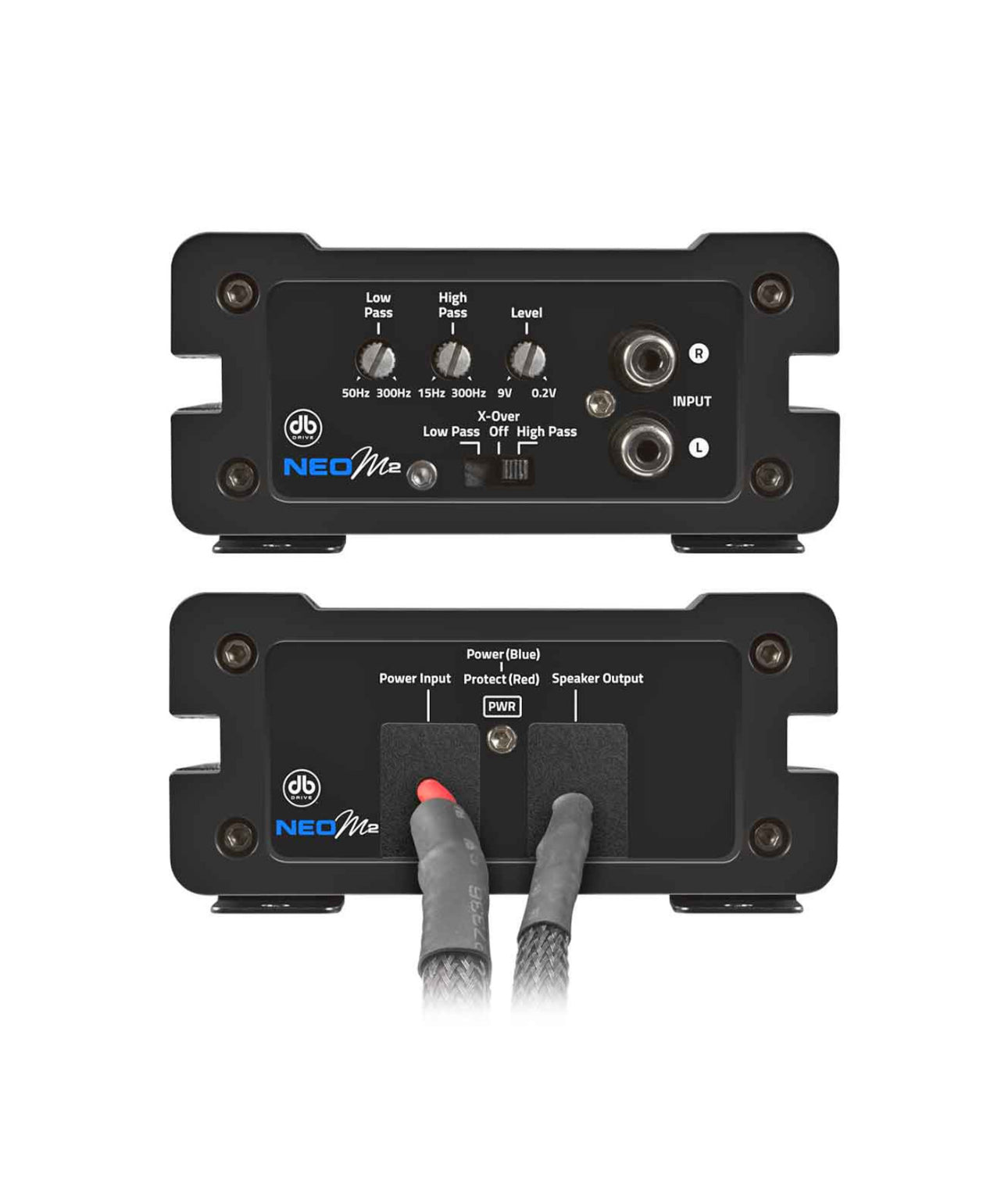 db drive NEO-M2 - 500 watt Rugged Marine 2-Channel Mini Amplifier