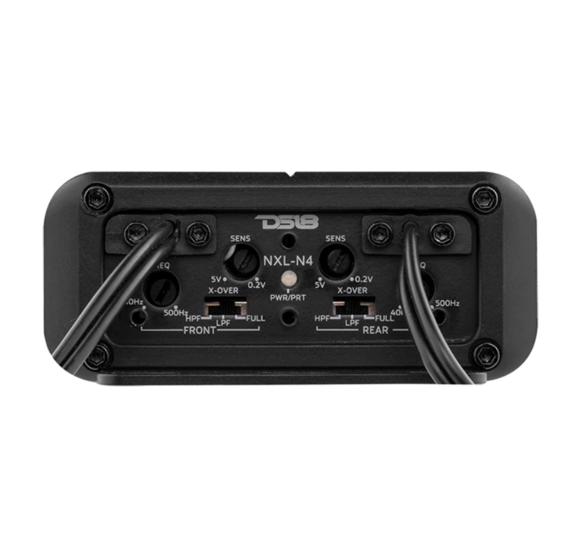 DS18 HYDRO NXL-N4 Nano Full-Range Digital Marine 4-Channel Boat, ATV, UTV Amplifier 720 Watts