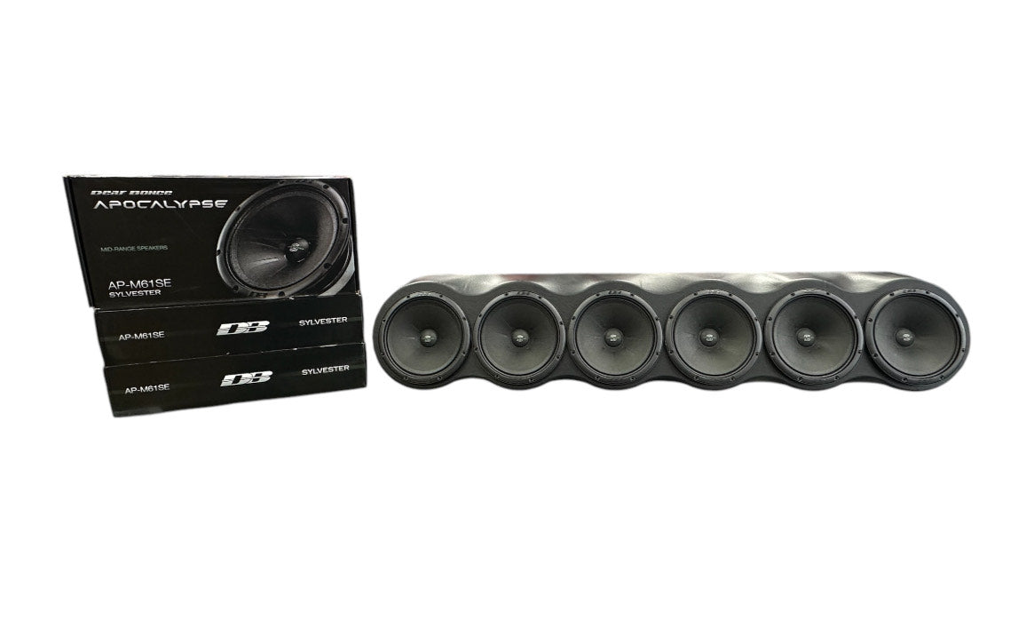 DEAF BONCE 61SE 6 6.5 SPEAKER RACK BUNDLE