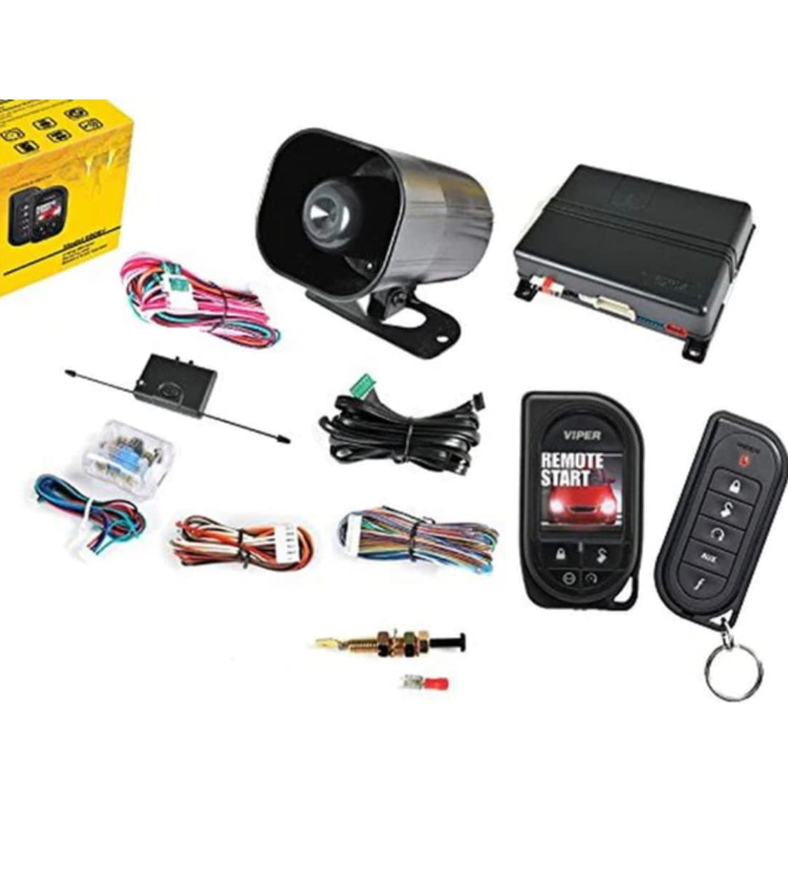 Viper 5906V Color LCD 2-Way Security + Remote Start System Car Alarm