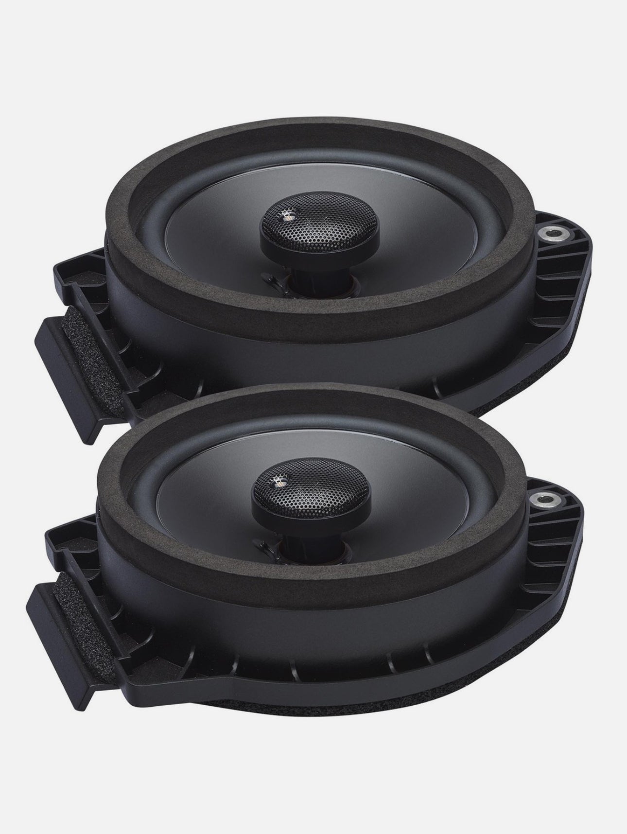 Powerbass 2014-2025 Chevy Silverado GMC Sierra Crew Cab Front Back Doors Speakers OE Speakers + Tweeters