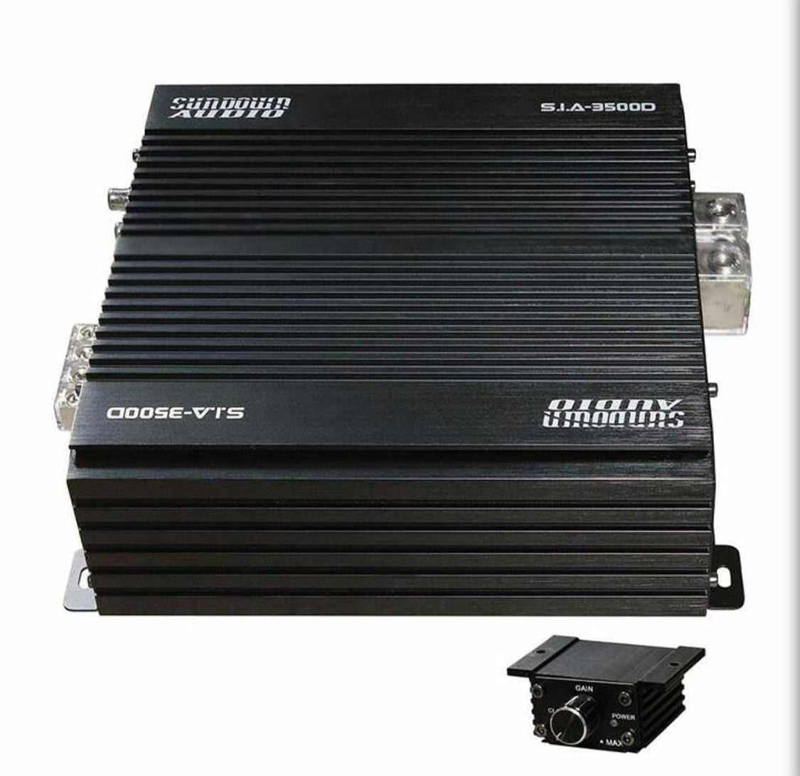 Sundown Audio SIA 2500 - Monoblock Amplifier 2500W RMS