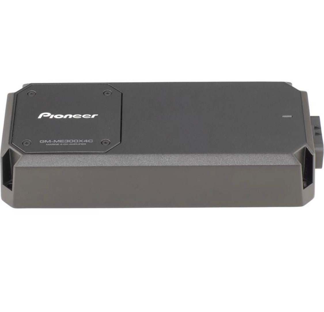 Pioneer GM-ME300X4C IP67 Marine 4-channel marine amplifier — Compact size