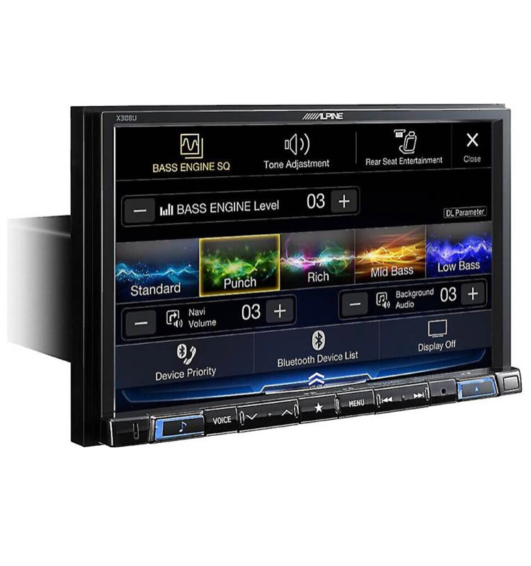 Alpine X308U Digital multimedia navigation receiver with 8