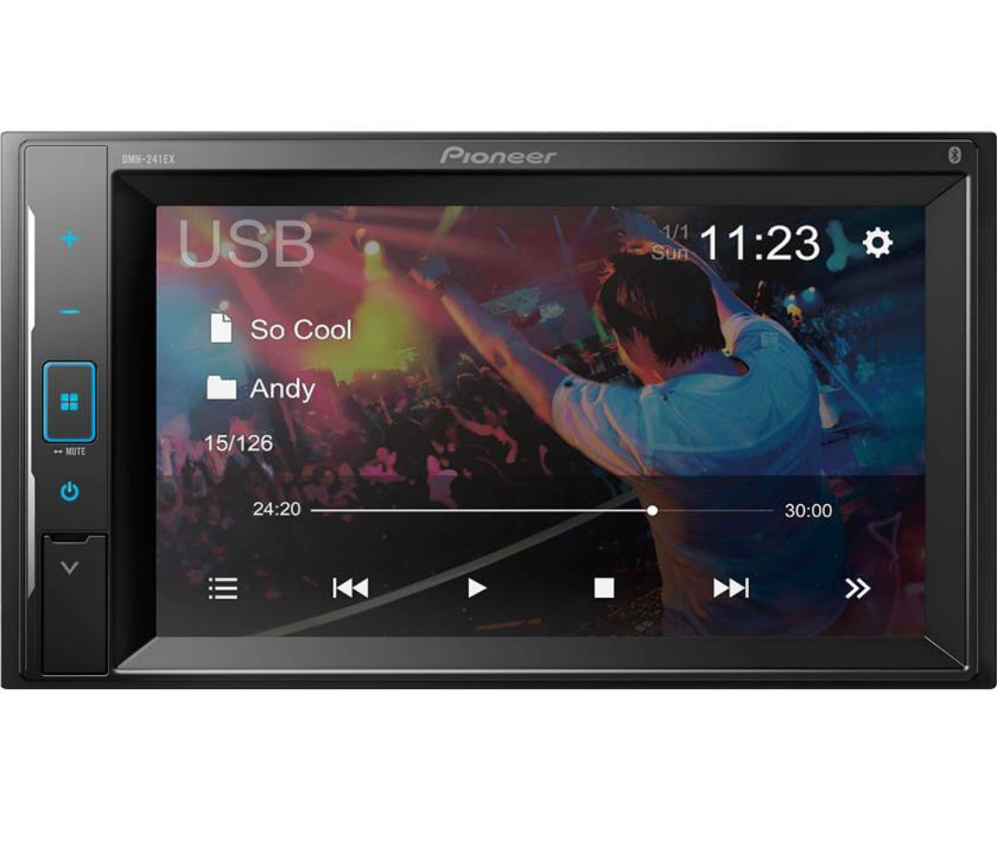 Pioneer DMH-241EX - Value Champion, Goes Great with Bass System