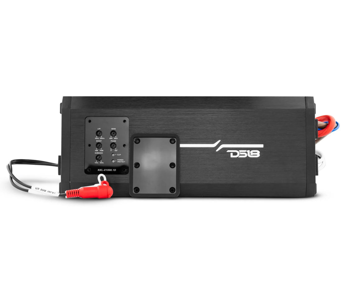 DS18 HYDRO NXL-X1000.1D 1-Channel Marine Waterproof Amplifier - @ 1 Ohm 2000 Watts