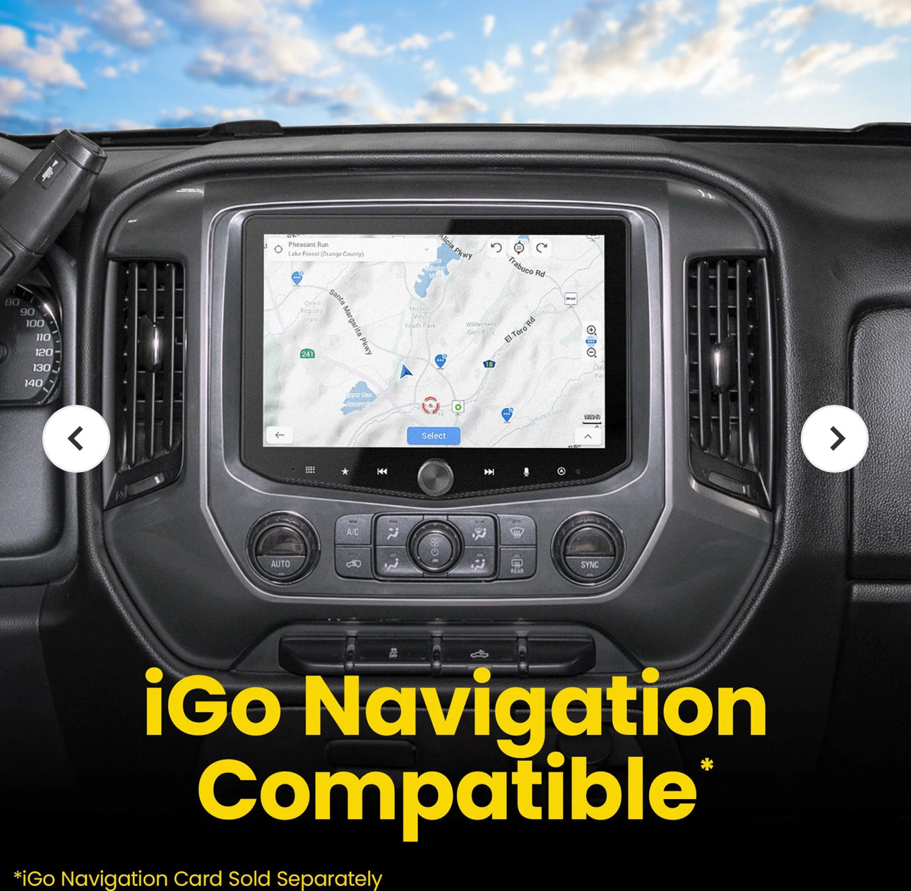 PAC SRK-GM14HX 2014-2018 Silverado and Sierra Kit for Stinger's HORIZON10 and HEIGH10 multimedia head units