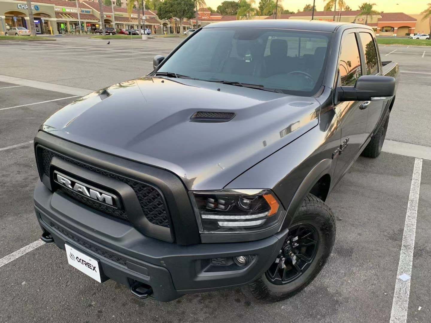 AlphaRex 09-18 Ram Truck LUXX-Series (5th Gen 2500 Style) LED Projector Headlights Black