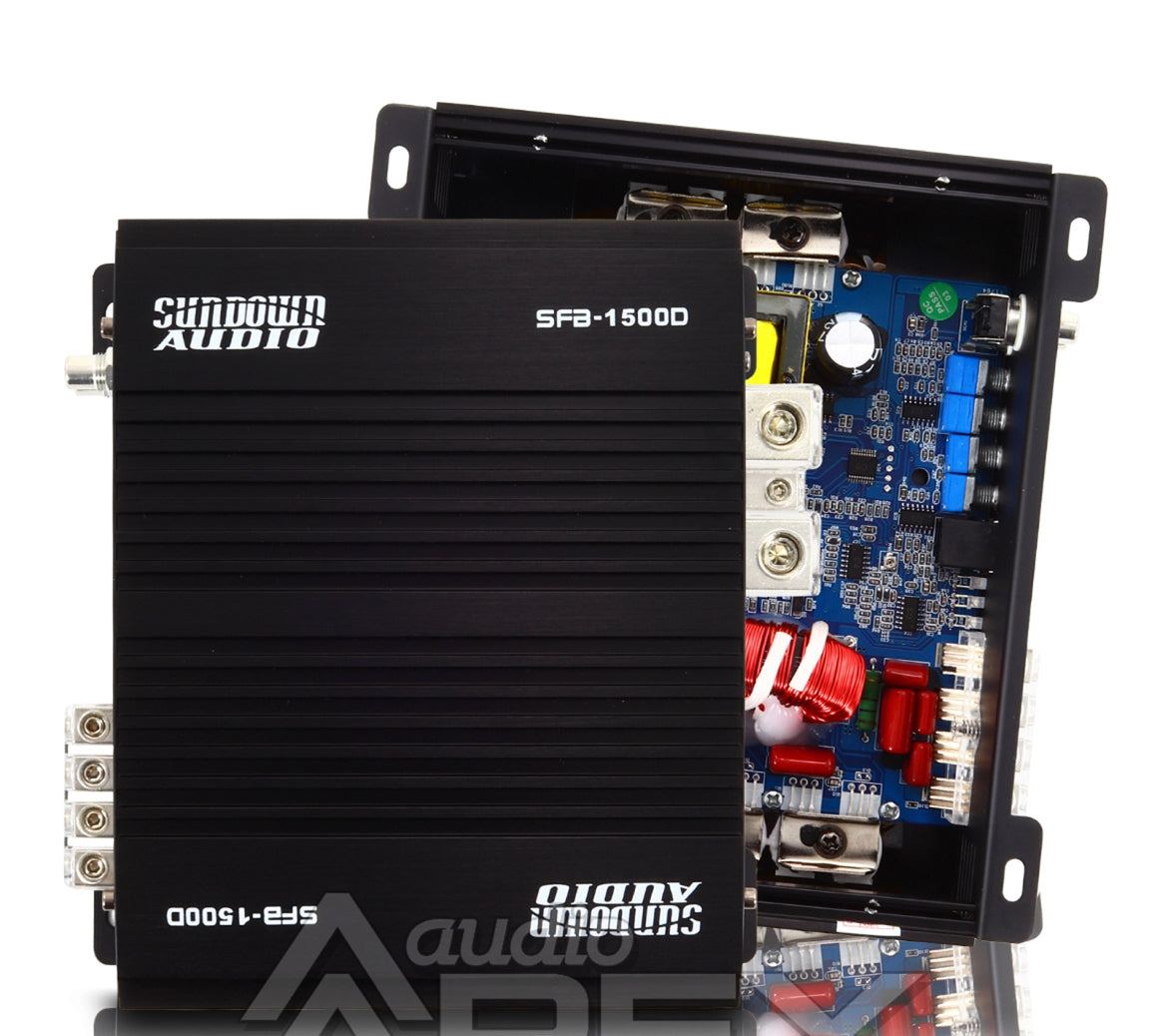 Sundown Audio SFB- 1500D (SFB Series) Car Amplifier Monoblock 1500 Watts RMS