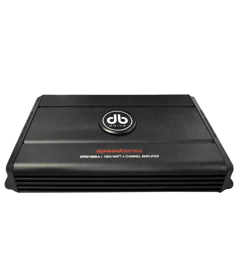 db drive Speed Series SPRO1800.4 - 1800 Watt Class A/B 4 Channel Amplifier