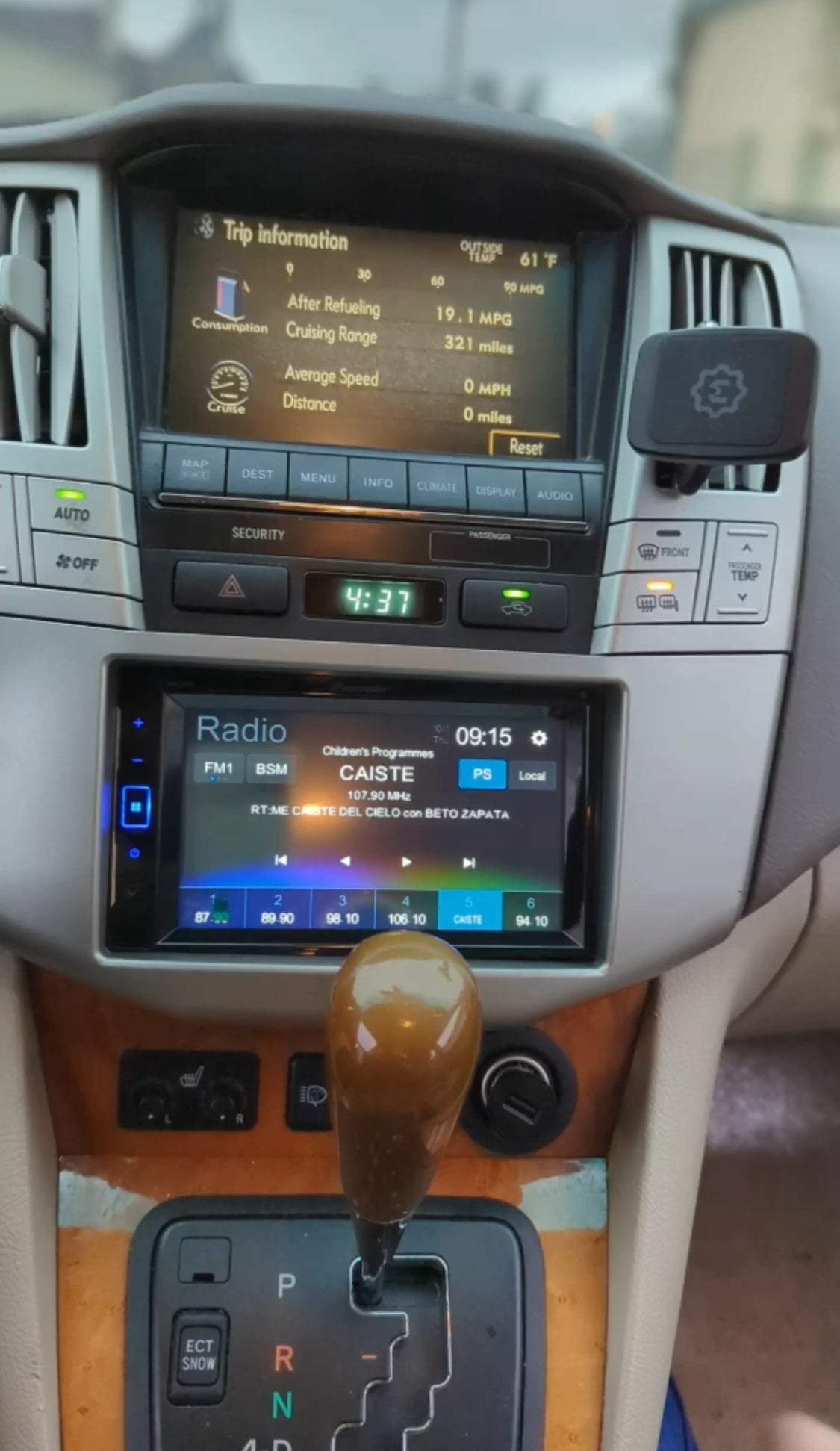 Lexus RX300, RX400, RX450 2004-2017 After Market Stereo conversion.