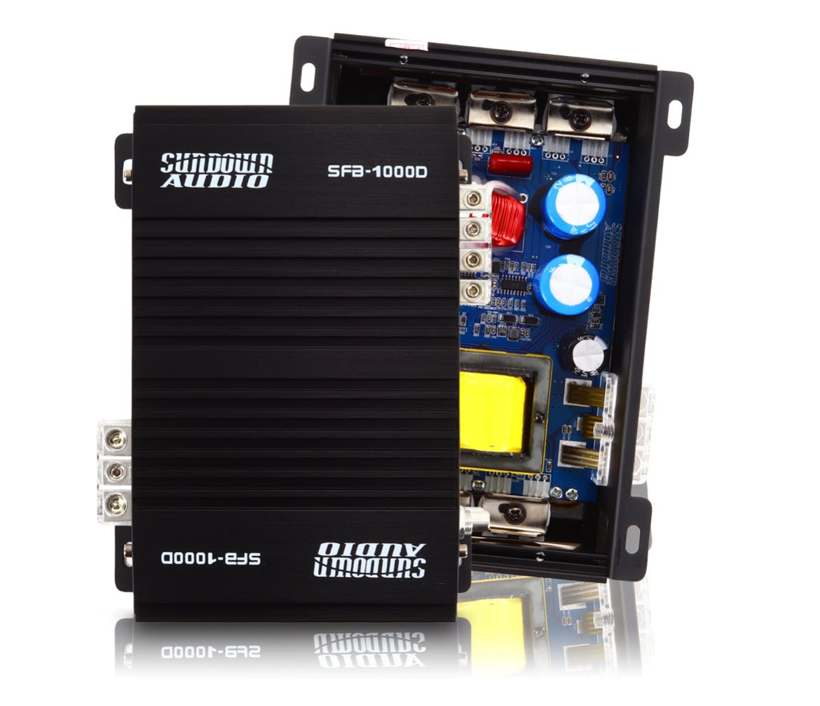 Sundown Audio SFB- 1000D (SFB Series) Car Amplifier Monoblock 1000 Watts RMS