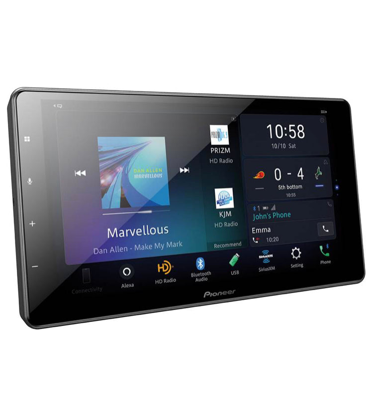 Pioneer DMH-WC6600NEX Digital multimedia receiver (does not play discs) — modular design for problem installations