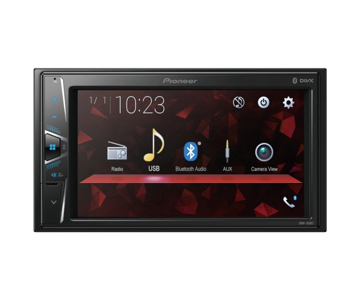 Pioneer DMH-100BT In-Dash Receiver with 6.2