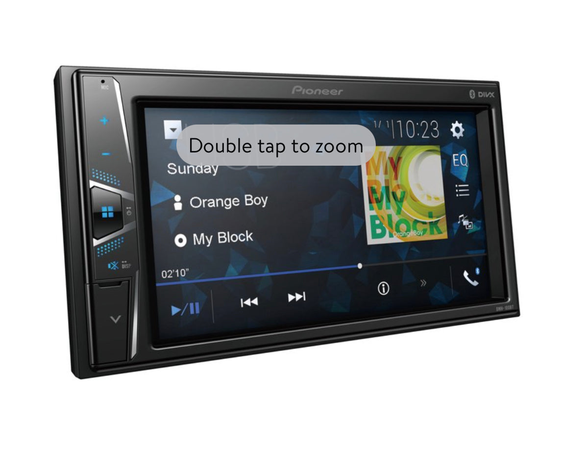 Pioneer DMH-100BT In-Dash Receiver with 6.2