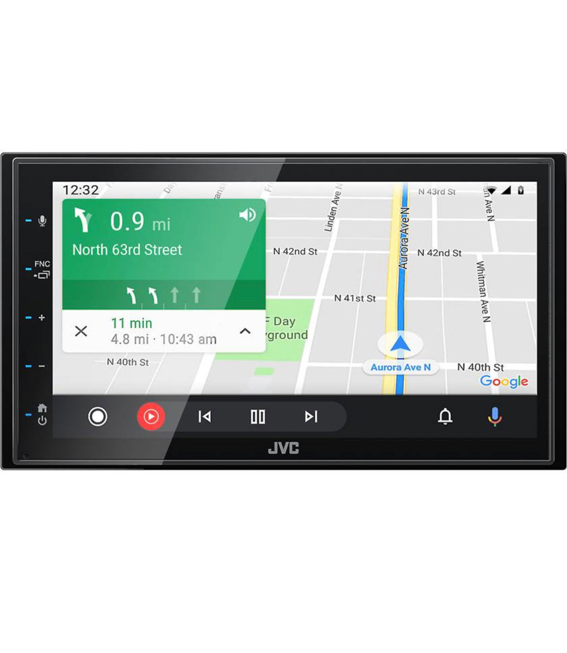 JVC KW-M560BT Apple CarPlay Android Auto 7