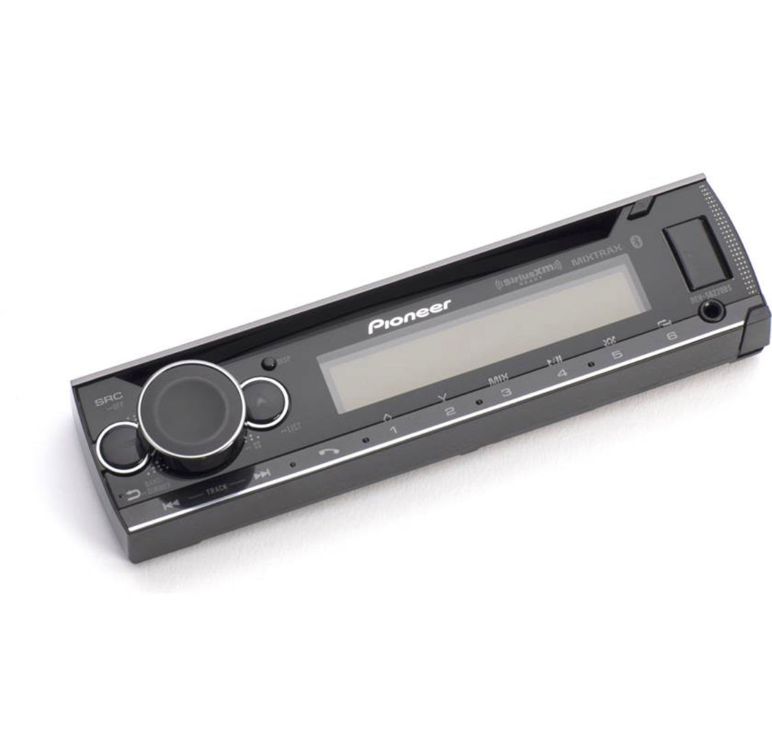 Pioneer DEH-S6200BS CD receiver Bluetooth hands-free calling and audio streaming